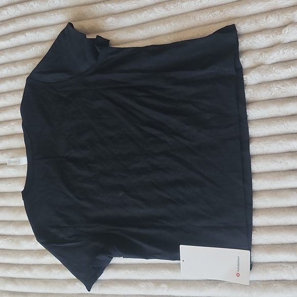 NWT Lululemon Classic Fit Cotton Blend Tee - Picture 2 of 3